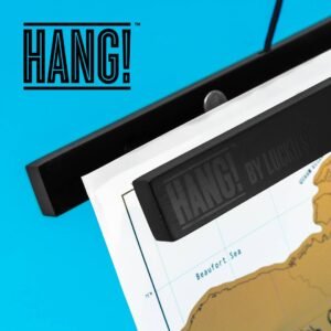 Magnetic 34" Poster Hanger Set