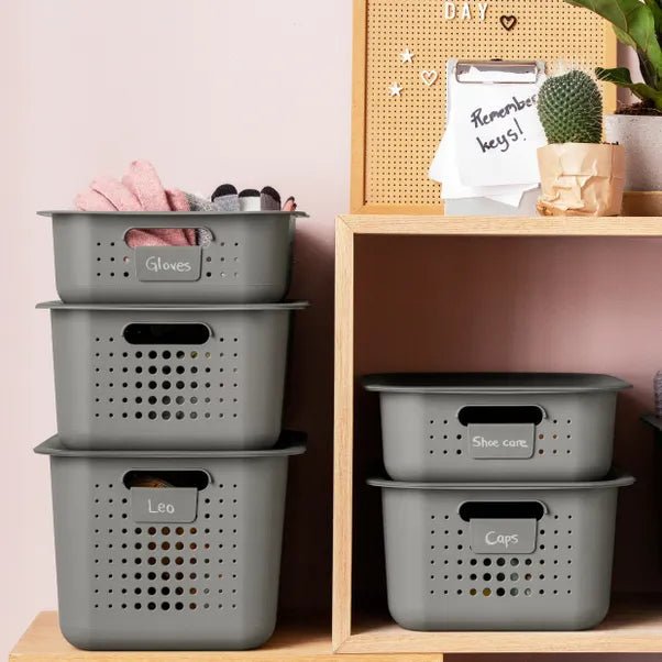 30859476.jpg Light Grey Storage Baskets - Image 2