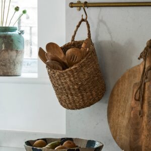 Braded Hanging Storage Basket