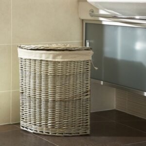 Corner Laundry Basket - Antique Wash