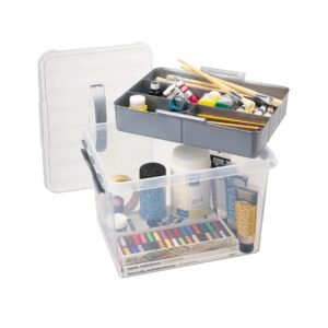Crafts Storage Box And Tray - 22 Litre