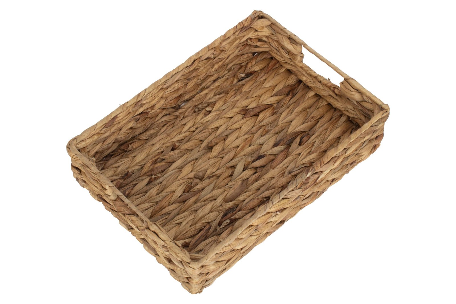 9569-raw.jpg Shallow Water Hyacinth Basket - Small - Image 2