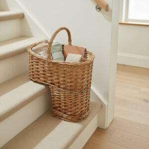 Stair Basket With Handle