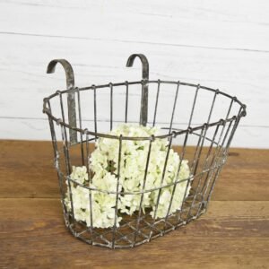 Metal Ladder Basket