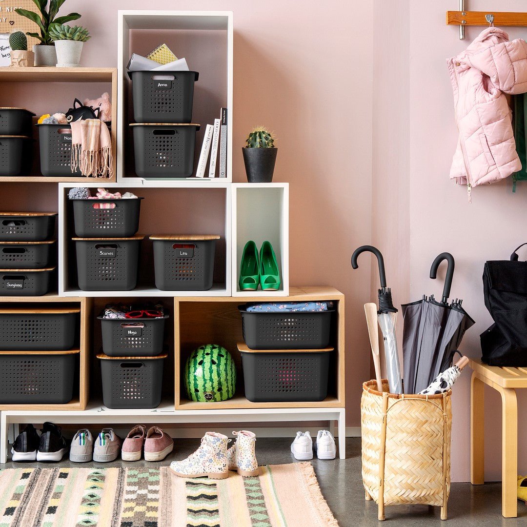 SmartStore_Baskets_square_3_fullHD.jpg Dark Grey Smartstore Basket - Shallow - Image 3