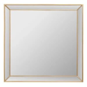 Presea Wood and Metal Mirror in Gold