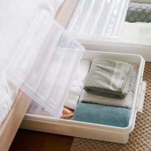 3 X Bedroller Underbed Storage Box 60 Litre