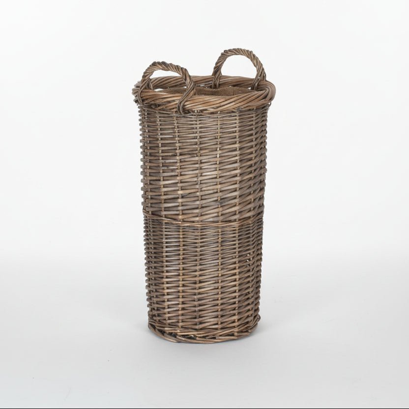 pic_10906_1_659e82b872300.jpg Small Willow Umbrella Stand Antique Wash - Image 2