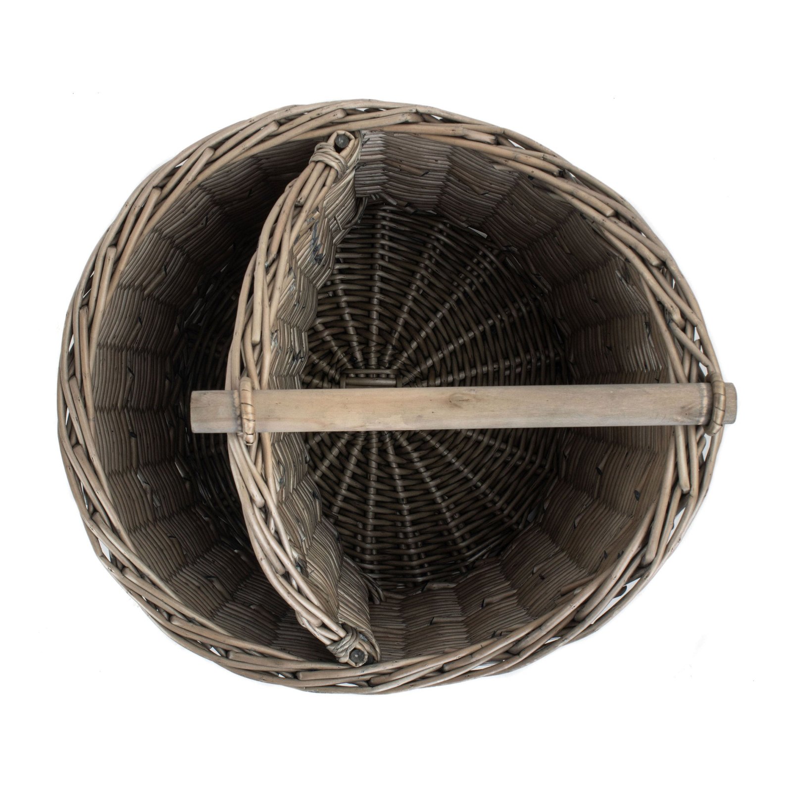 pic_9600_3_60e58dec57f81.jpg Willow Toilet Roll & Magazine Holder | Rustic Bathroom Storage Basket - Image 5